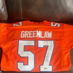 Dre Greenlaw Broncos Jersey
Authentic autograph with scantron